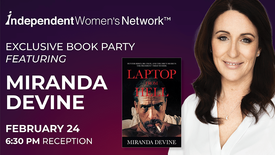 Join us! Miranda Devine Book Party, Feb. 24