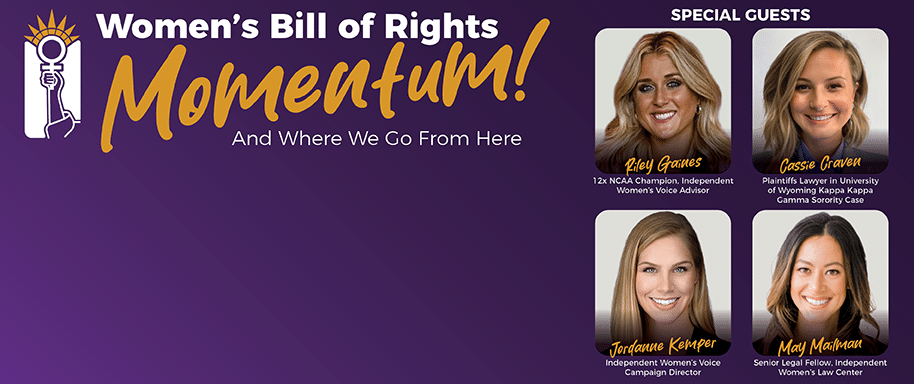 Women’s Bill of Rights MOMENTUM!
