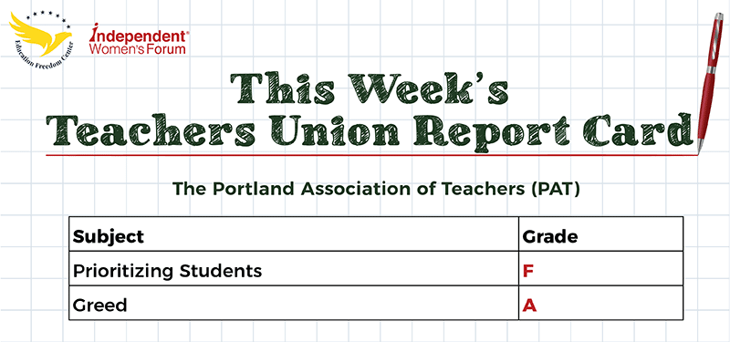 The Teachers Union Report Card is In: Portland’s Teachers Union Strike