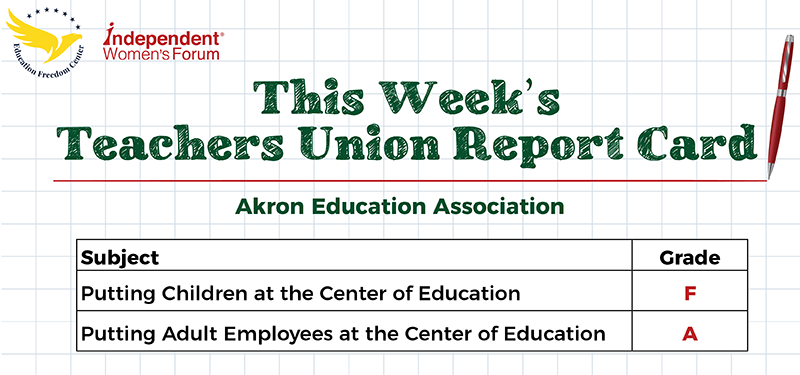 This Week’s Teachers Union Report Card: Akron Education Association Blocks Tutoring