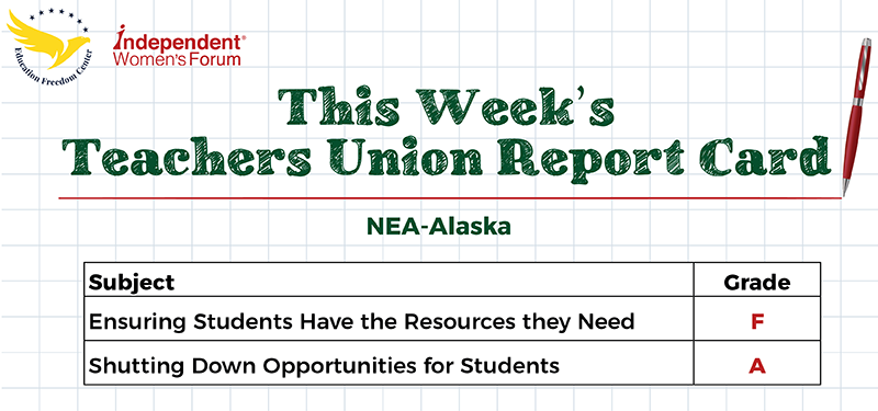 This Week’s Teachers Union Report Card: NEA-Alaska Sues to Kill Correspondence Study Program